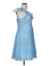 Draper James 100% Polyester Polka Dots Blue Casual Dress Size 14 - photo 4