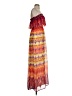 2b bebe 100% Polyester Tie-dye Orange Casual Dress Size S - photo 4