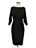 Shape FX Solid Black Cocktail Dress Size 6 - photo 1