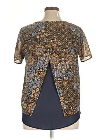 MICHAEL Michael Kors Short Sleeve Blouse (view 2)