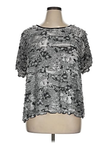 Maggie Barnes Short Sleeve Blouse (view 1)