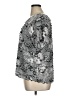 Maggie Barnes Silver Short Sleeve Blouse Size 16 (2) - photo 5