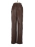 Babaton 100% Polyurethane Brown Casual Pants Size 00 - photo 1