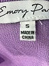 Emory Park Purple Long Sleeve Blouse Size S - photo 8