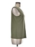 Chico's Solid Gray Green Sleeveless Top Size Med (1) - photo 4