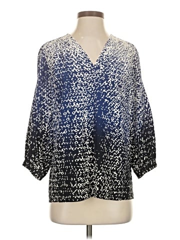 Diane von Furstenberg 3/4 Sleeve Silk Top (view 1)