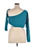 Boohoo Teal 3/4 Sleeve Top Size 22 - photo 2