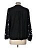 Maurices 100% Polyester Black Long Sleeve Blouse Size L - photo 2