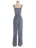 Old Navy Chevron-herringbone Blue Jumpsuit Size S (tall) - photo 1