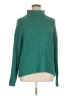 Time and Tru Solid Green Turtleneck Sweater Size XL - photo 1