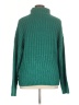 Time and Tru Solid Green Turtleneck Sweater Size XL - photo 2