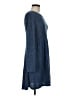 Ofeefan Tweed Blue Casual Dress Size M - photo 4