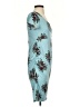 Loveappella Paisley Teal Casual Dress Size S - photo 4