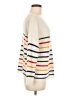 Newbury Kustom 100% Polyester Stripes Ivory Pullover Sweater Size M - photo 4