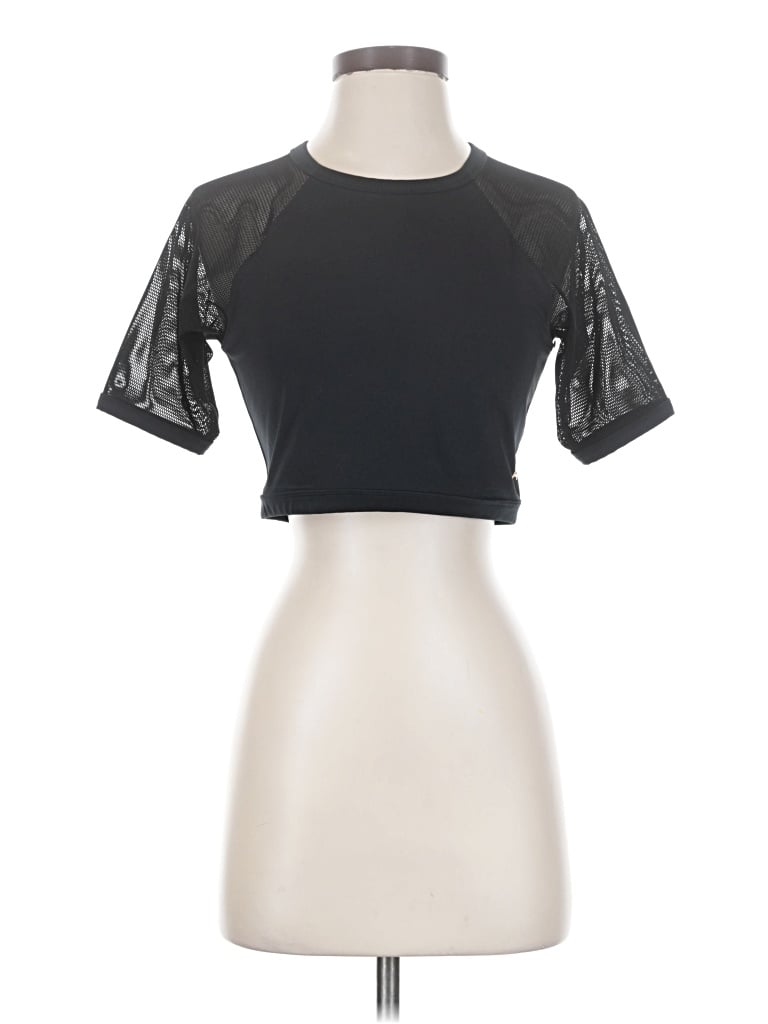 Pre-owned Assorted Brands Active T-shirt In Black