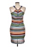 ChicMe Graphic Blue Casual Dress Size L - photo 2