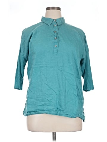 J.Jill 3/4 Sleeve Button-Down Shirt (view 1)