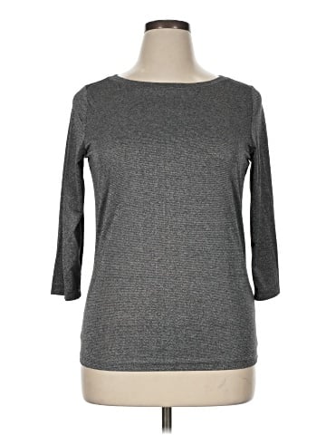 Three Dots 3/4 Sleeve Top (view 1)