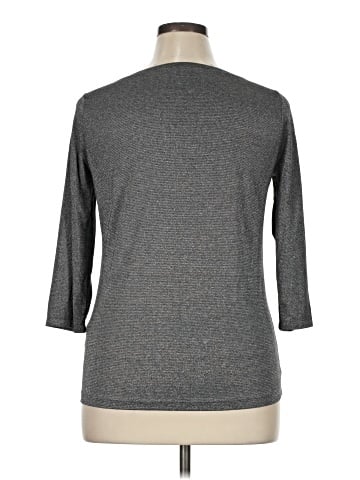 Three Dots 3/4 Sleeve Top (view 2)