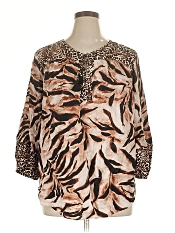 Westbound 3/4 Sleeve Blouse (view 1)