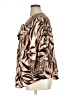 Westbound Animal Print Brown 3/4 Sleeve Blouse Size 1X - photo 5