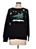 Talbots Stars Black Pullover Sweater Size L - photo 1