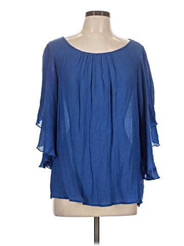 Jennie & Marlis 3/4 Sleeve Blouse (view 1)