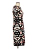 Talbots Graphic Multi Color Black Casual Dress Size 4 - photo 4