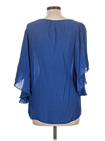 Jennie & Marlis 3/4 Sleeve Blouse (view 2)
