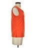 Tommy Hilfiger Orange Sleeveless Blouse Size S - photo 4