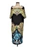 ETRO 100% Polyester Paisley Black Cocktail Dress Size EU (IT) 46 / US 10 - photo 1