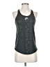 Nike 100% Polyester Gray Active Tank Size S - photo 1