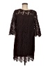 Aerie 100% Polyester Brown Cocktail Dress Size M (estimated) - photo 1