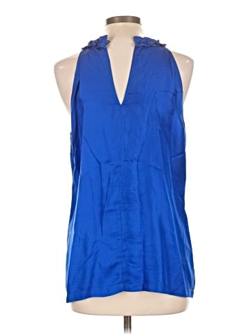 Elena Solano Sleeveless Silk Top (view 2)