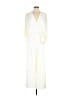 Halston Heritage Ivory Jumpsuit Size 10 - photo 1