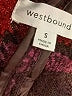 Westbound Plaid Burgundy Coat Size S - photo 6