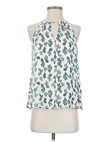 Blue Rain Sleeveless Blouse (view 1)