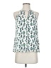 Blue Rain 100% Rayon Green Sleeveless Blouse Size S - photo 1