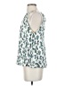 Blue Rain 100% Rayon Green Sleeveless Blouse Size S - photo 5