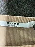NA-KD Tan Short Sleeve Turtleneck Size S - photo 7