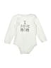FILA Ivory Long Sleeve Onesie Size 0-3 mo - photo 1