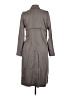 Badgley Mischka Gray Trenchcoat Size M - photo 2