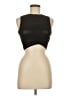 River Island 100% Polyamide Black Sleeveless Top Size 6 - photo 1