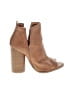 Qupid Tan Ankle Boots Size 7 - photo 1