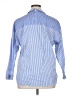 Unbranded Stripes Blue Long Sleeve Button-Down Shirt Size 1X (estimated) - photo 2