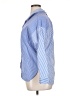 Unbranded Stripes Blue Long Sleeve Button-Down Shirt Size 1X (estimated) - photo 5