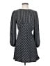 Express 100% Polyester Chevron-herringbone Gray Casual Dress Size S - photo 1