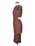 Aura Solid Brown Cocktail Dress Size Sm - Med - photo 5