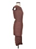Aura Solid Brown Cocktail Dress Size Sm - Med - photo 4