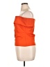 Deletta Orange Short Sleeve Top Size XL - photo 5